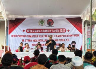 Serap Aspirasi Masyarakat Secara Langsung Anggota DPRD SumSel Syarrif Askolani Berdialog Langsung Dengan Masyarakat