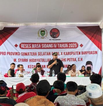 Serap Aspirasi Masyarakat Secara Langsung Anggota DPRD SumSel Syarrif Askolani Berdialog Langsung Dengan Masyarakat