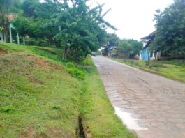 Warga Desa Lubuk Saung Minta Pemdes Perbaiki Siring yang Tersumbat