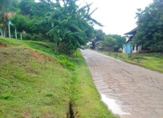 Warga Desa Lubuk Saung Minta Pemdes Perbaiki Siring yang Tersumbat