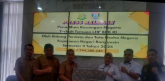 Kejari Banyuasin Pulihkan 4,2 Miliar Uang Negara Sepanjang Tahun 2025.